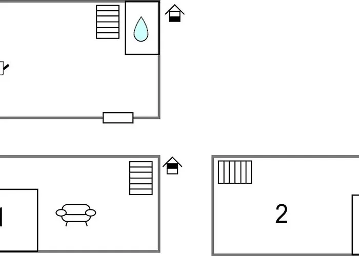 2 Bedroom Amazing In 度假居